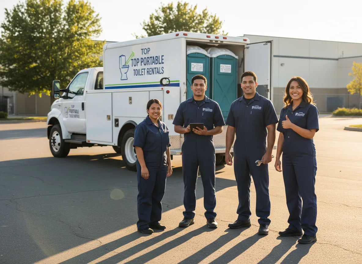 Short Term Porta Potty Rental company in Bladensburg, OH